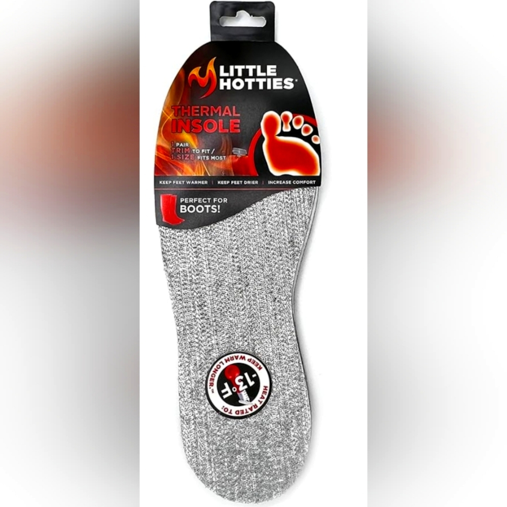 Little Hotties Warmful Thermal Insulation Insoles Size Fit Most Trim To Fit Mens